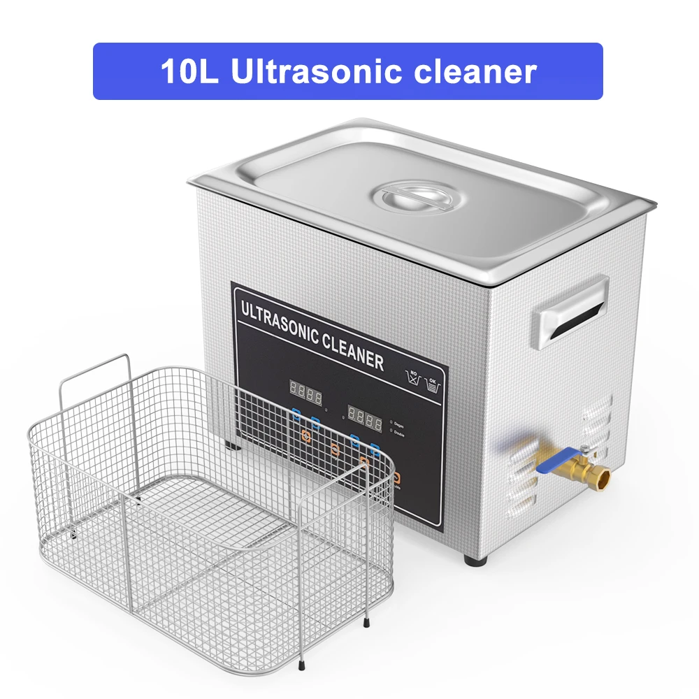 

Ультразвуковые очистители 10л Ультразвуковая машина для мытья ванн Ювелирные изделия Металлический карбюратор Ультразвуковая чистящая машина EU AU Plug Бытовая техника