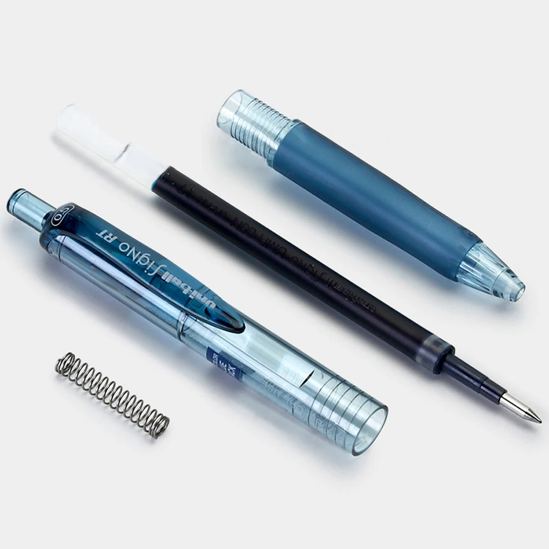 UNI Gel Pen UMN-105 Press The Pen Bullet Tip UMN-138 Student Special 0.38mm To Take Notes 0.5mm Business Office Signature Pen