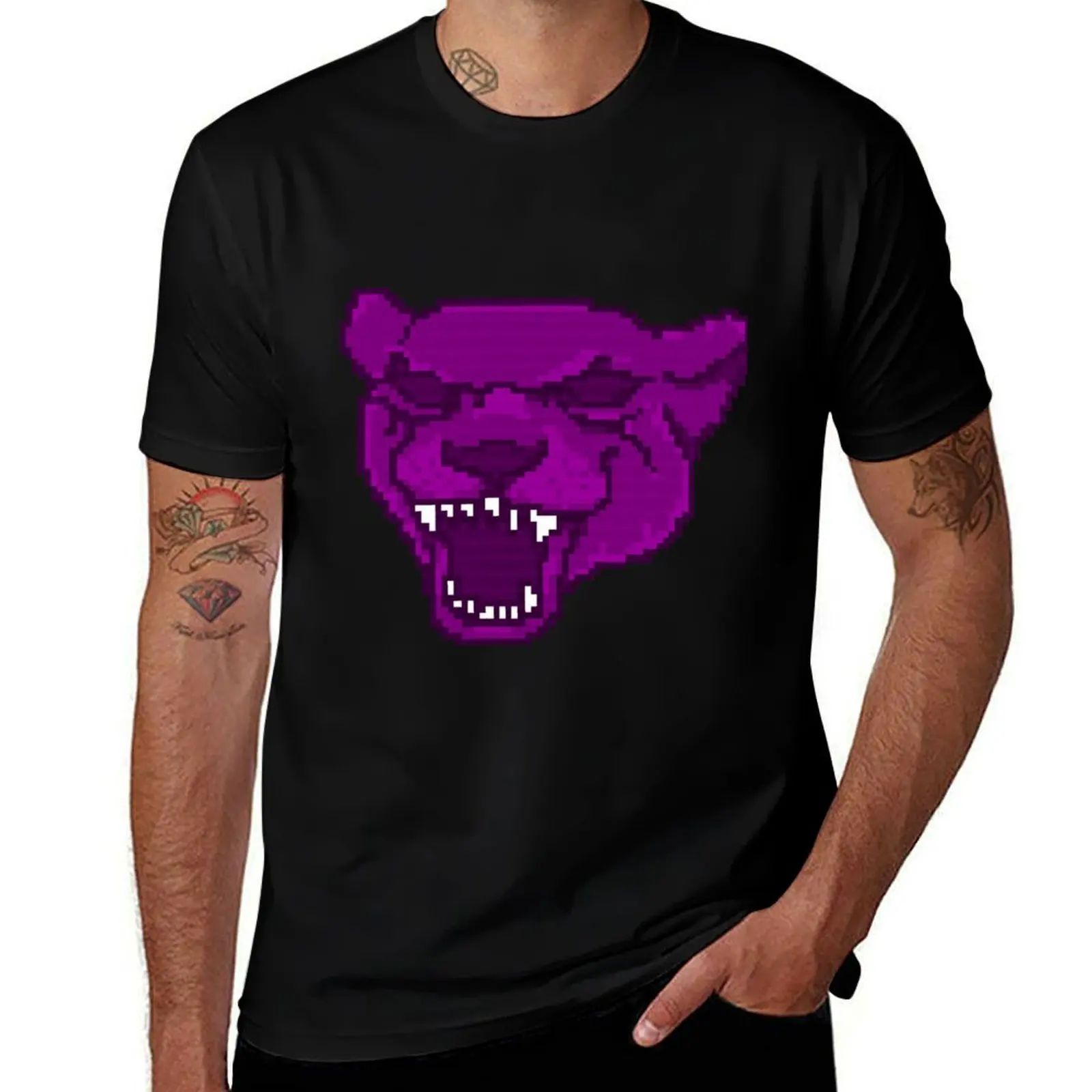 Hotline Miami Brandon T-Shirt Plus Size Gym Sports T-Shirt