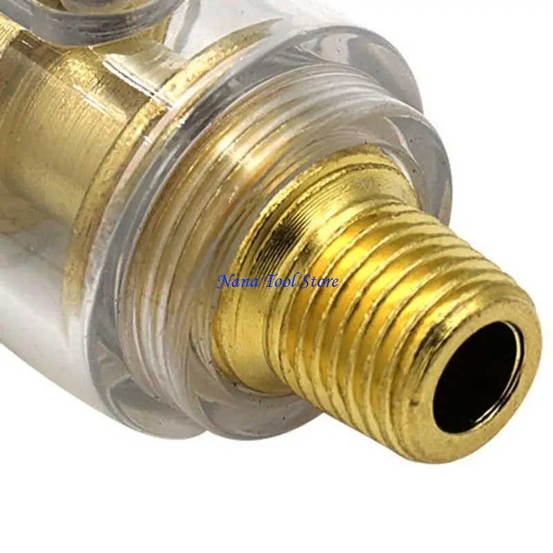 31GJ Mini In Line Airs Tool Oil Lubricator for Pneumatic Tool Airs Compressor Pipe