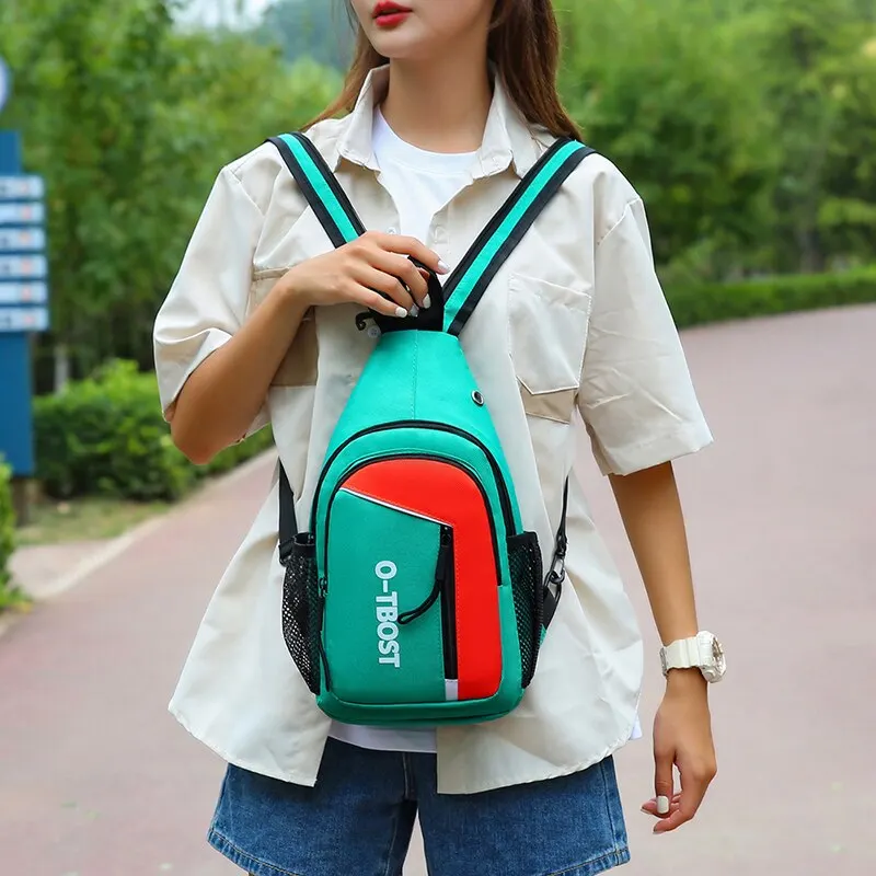 Wholesale Of New Men\'S And Women\'S Universal Trendy Commuting Small Shoulder Bag With One Shoulder And Two Shoulder Chest Bag