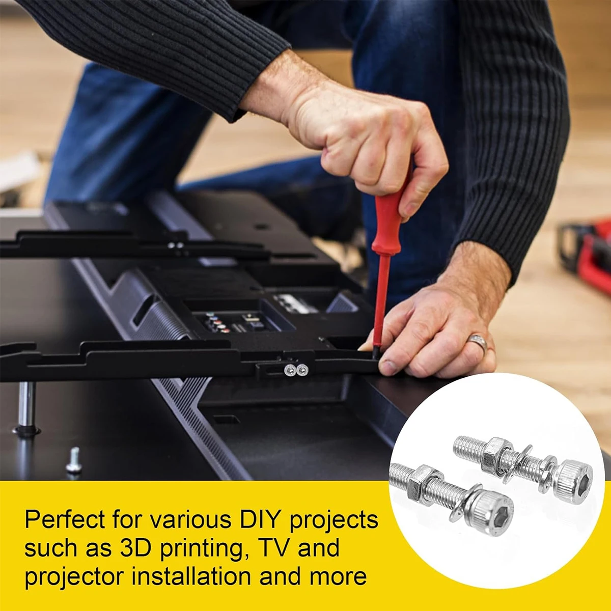 172 قطعة M6 304 الفولاذ المقاوم للصدأ المسمار M6x8/10/12/16/20/25/30/35 مللي متر سداسية المقبس رئيس الترباس مجموعة الجوز قفل مسطح غسالة