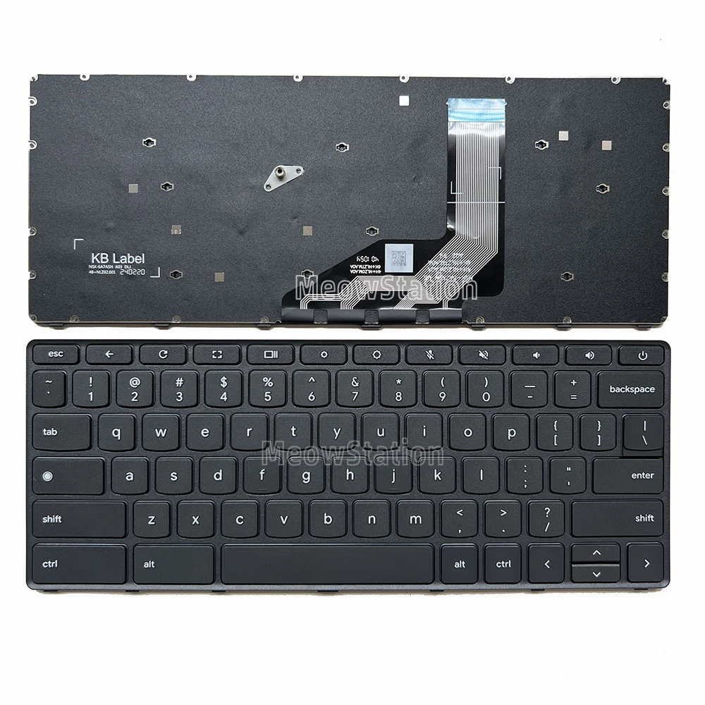 

New US Keyboard For Lenovo Chromebook 100E Gen 4, 82W0 82W1 - Non-Backlit