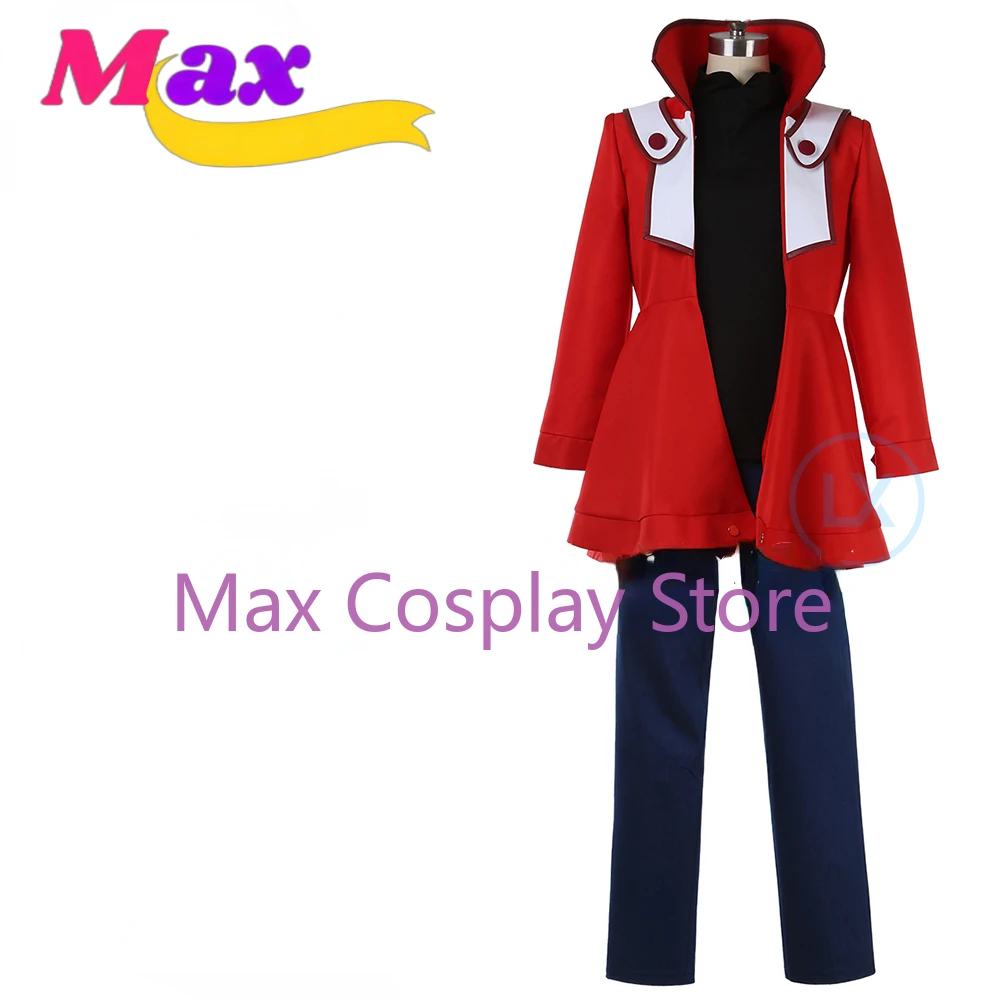 Max Anime GX Jaden Yuki Judai Yuki Cosplay Costume Halloween Clothes for Women Men Uniform Custom Size YXW