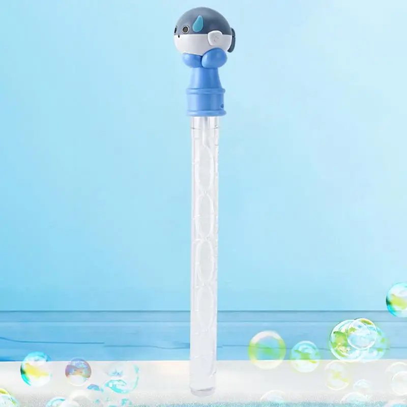 cute Cartoon Bubble Wand Cartoon Children's Bubble Wand Toy 14inch Handheld Bubble Maker Bubble Making Stick Bubble Blowing Toy