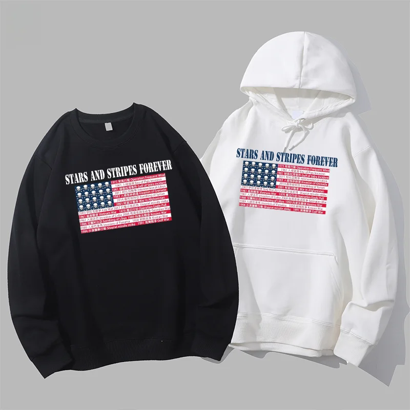 patriotic-round-neck-sweatshirt-hat-diy-war-opposed-star-spangled-flag-design-long-sleeve-breathable-comfortable-unisex-sweat