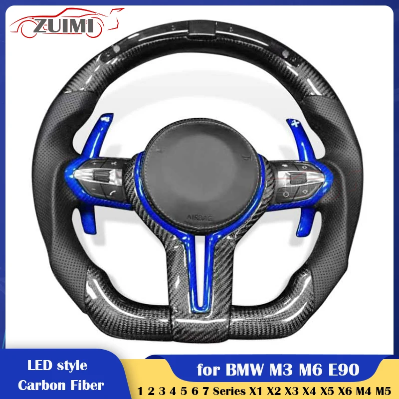 

Modified Led Style Steering Wheel for BMW F07 F10 F11 F18 F06 F12 F13 F01 F02 F03 F90 F91 F92 F93 E90 E91 E92 E93 E70 E71 E72