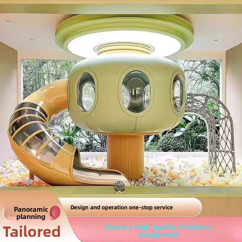 Children's playground indoor entertainment facilities large and small playground kindergarten slide