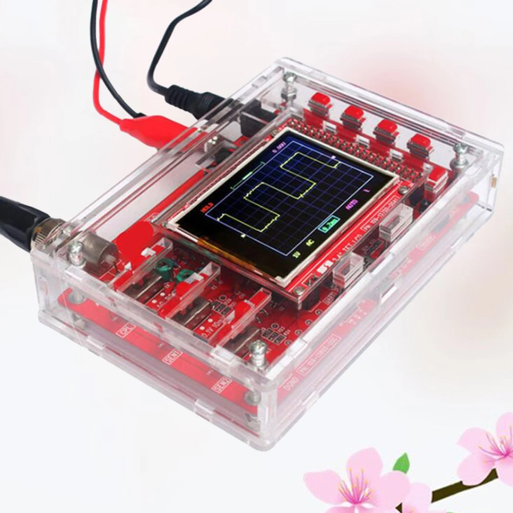 

diy Oscilloscope Digital Oscilloscope Kit 138 Oscilloscope 2.4 inches TFT 1Msps Oscilloscope 138 Probe