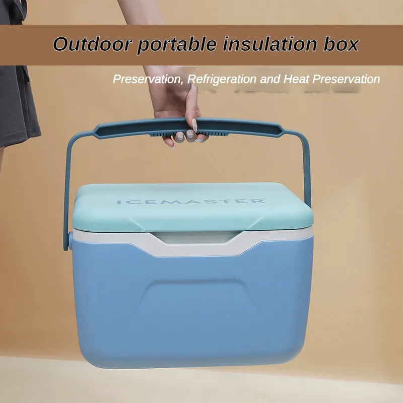 

Портативный изолированный термохолодильник на 20 л, изоляционный ящик для кемпинга, пикника, ледяного блока