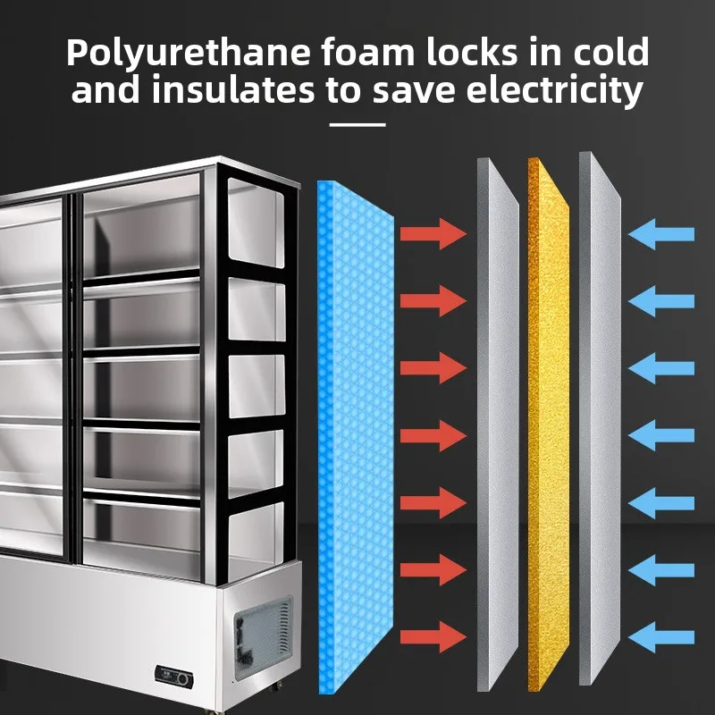 String display cabinets, commercial restaurant cabinets, vegetable barbecue refrigerated refrigerators