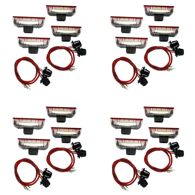 

Инновационный комплект из 16 светодиодных проекторов для дверей автомобиля с функцией предупреждения и приветствия для Golf 6 7 Jetta MK5 MK6 Passat B6 B7 CC TIGUAN Scirocco