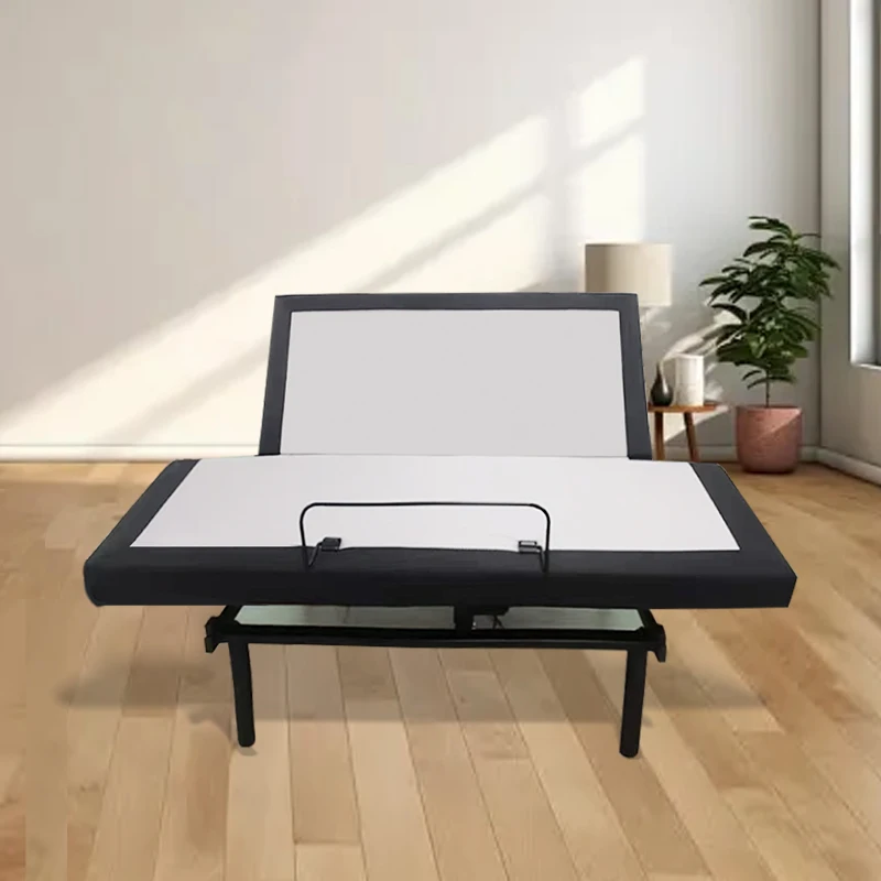 إطار قاعدة سرير كهربائي قابل للتعديل للعناية المنزلية للنساء الحوامل وكبار السن مع منفذ شحن USB #1