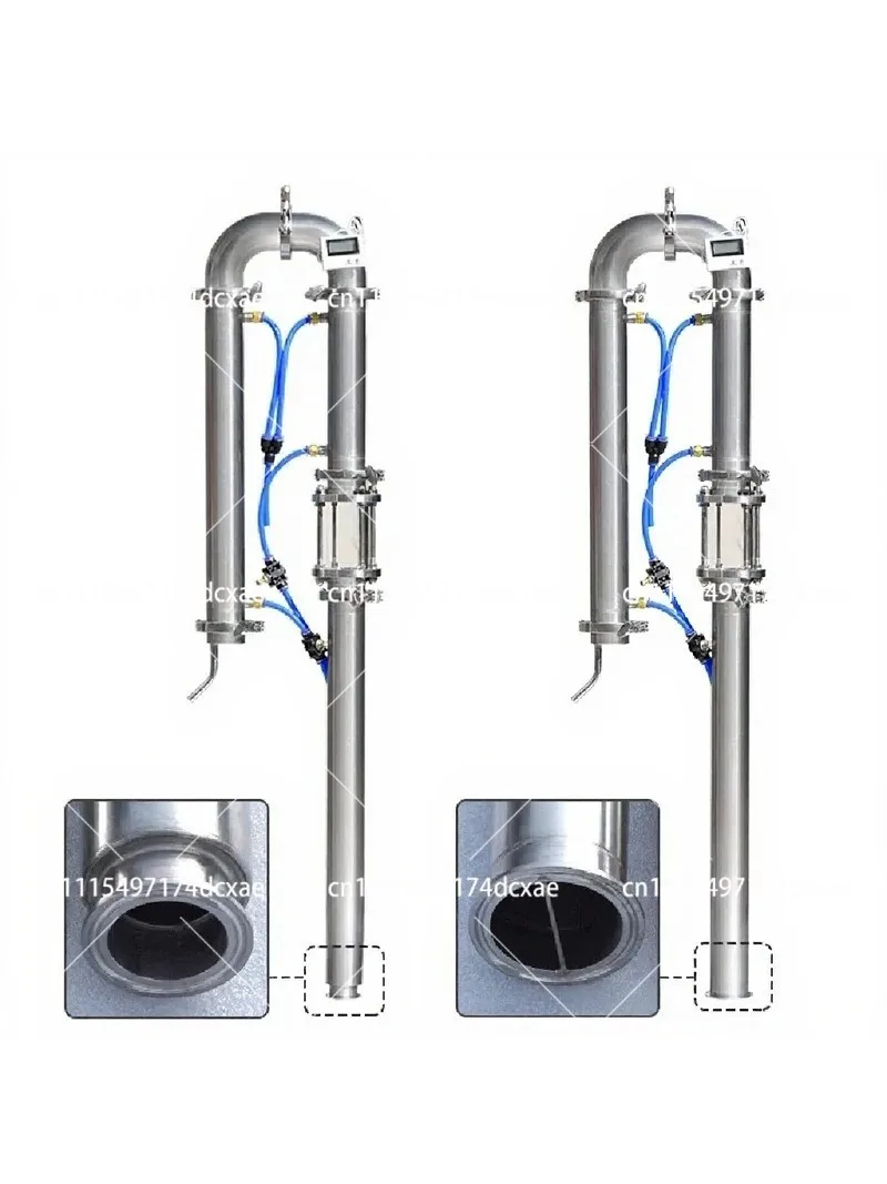 2 Inch Distillation Column with Copper Mesh for Alcohol Home Brewing Brandy Vodka Whisky Stainless Steel Still Equipment