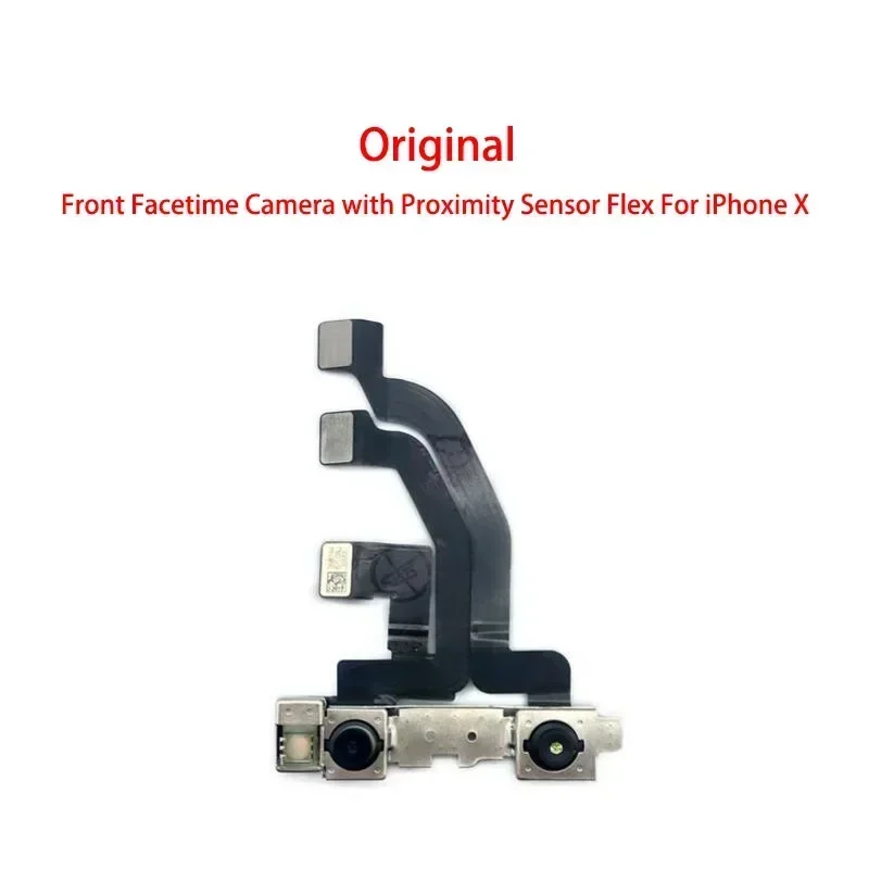 for IPhone X XR XS Max Front Camera with Proximity Light Sensor Flex Cable