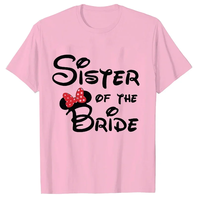 Bridal Shower Wedding Party Tshirt Team Bride T-shirt Friend Family Group Tee Engagement Shirt Female Hen Bachelorette Party Top