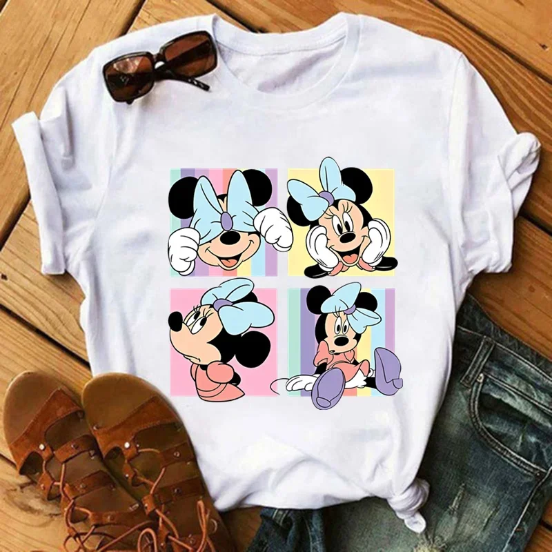 Disney Stitch Marie Cat Daisy Duck Niedliche Aufnäher für Kleidung Mickey Minnie Vynil Wärmeübertragungsaufkleber zum Aufbügeln für Damen T-Shirt