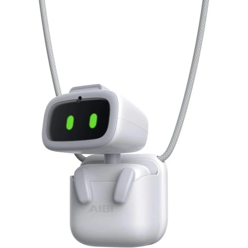 Aibi Pocket Pet - Wearable ChatGPT AI Companion with Voice, Emotion Interaction, Singing & Dancing. Magnetic & Ultra Portable