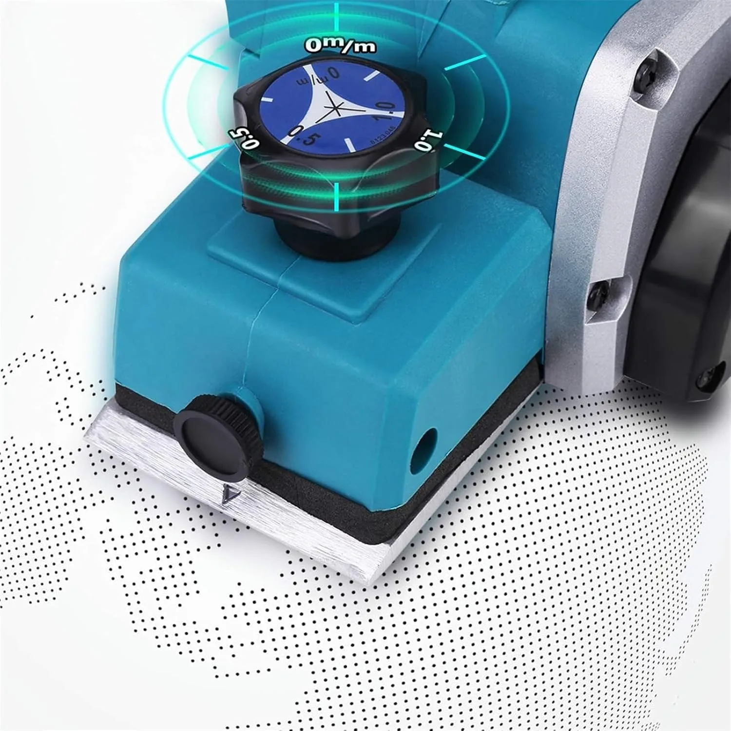 Elektrohobel für Holz 800 W, Hobelbreite 82 mm, Sperrschalter, Holzhobel für professionelle oder allgemeine Holzarbeiterstudios