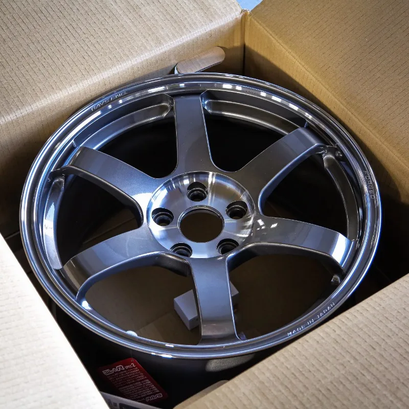 High Quality Forged 17-20 INCH 5x120 ET20 22 Te37 SL Chrome Alloy Wheels For  E46 E90 E92 M3 F80 F82 M4 Forged Car Wheels