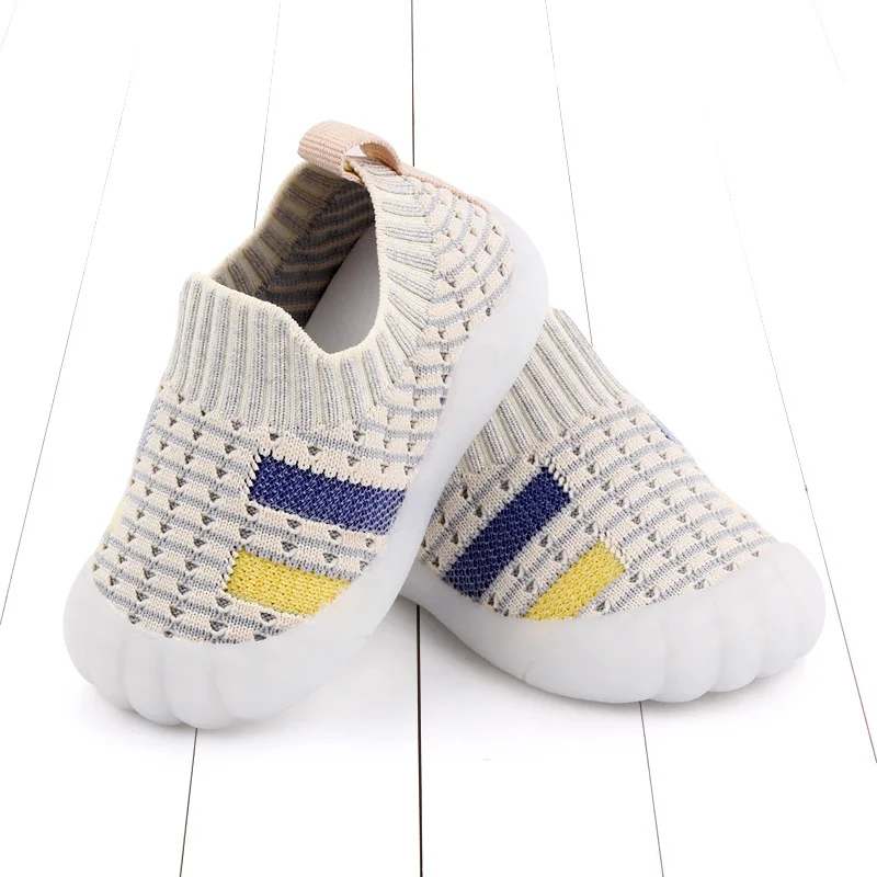 Yibubu Bruine Babyschoenen Schattige En Royale Eenvoudige En Stijlvolle Baby Learning-To-Walk Schoenen Zachte Zolen Indoor Loafers Voor Baby 'S