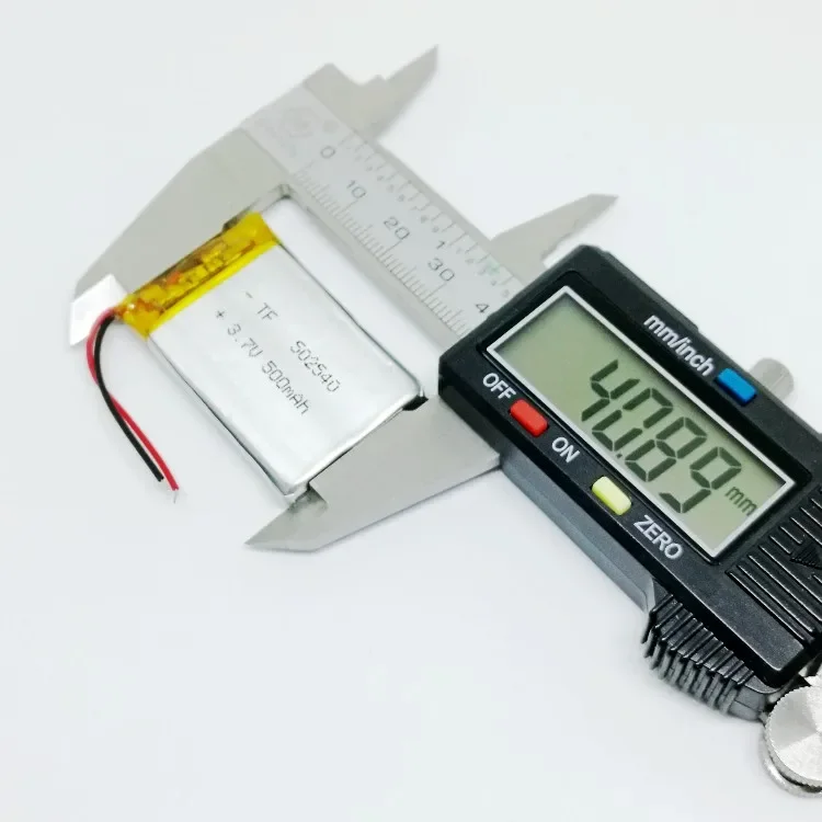 بطارية مسجل حركة المرور SAST 210 502540   قلم تسجيل مدمج للشحن العام 3.7 فولت ليثيوم بوليمر