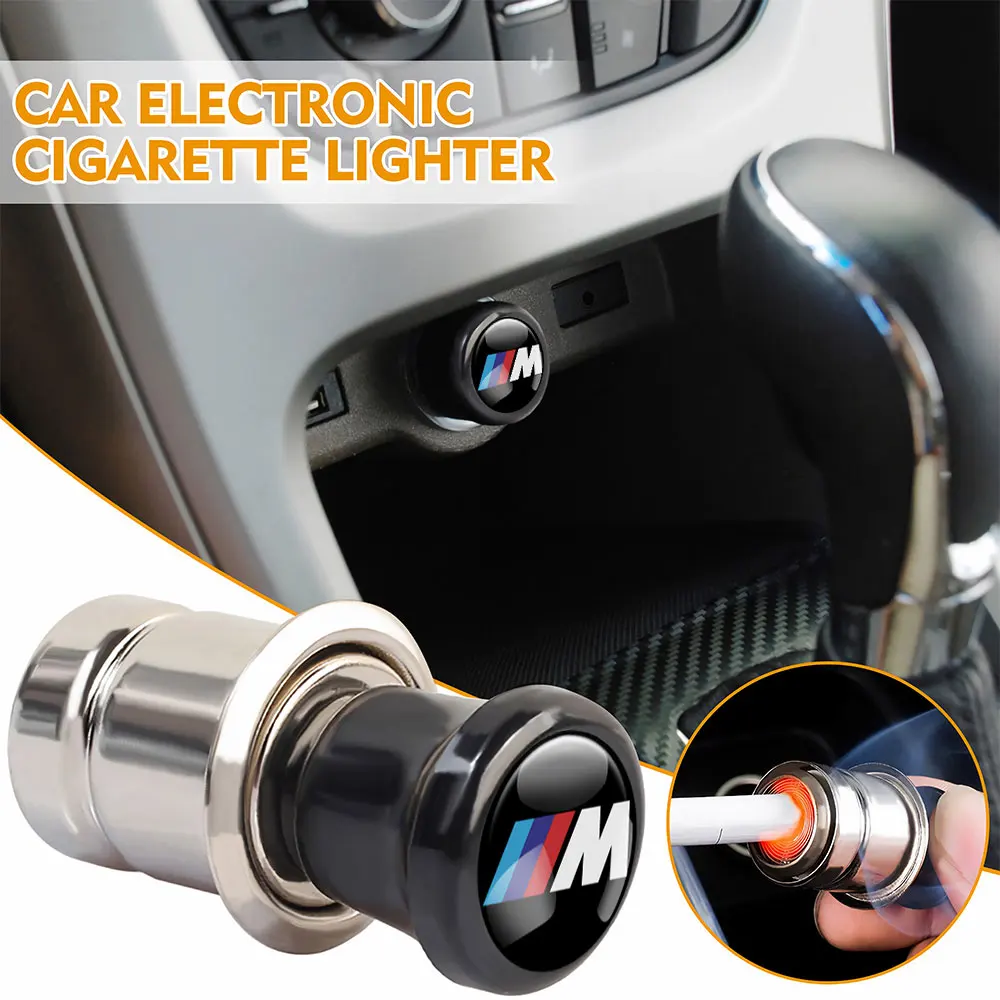 Car Cigarette Lighter Portable Cigar Lighter Adapter For Bmw Performance E28 E30 E34 E36 E39 E46 E52 E53 E60 E61 E62 E70 E71 E91