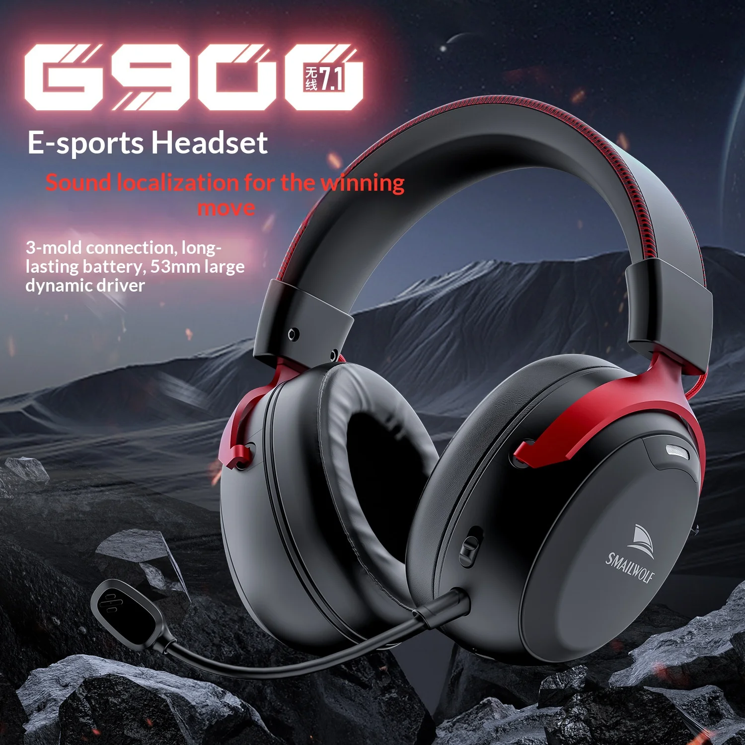 G900 Wireless Gaming Headset 5 - đánh giá và giá Gaming Headset 7.1