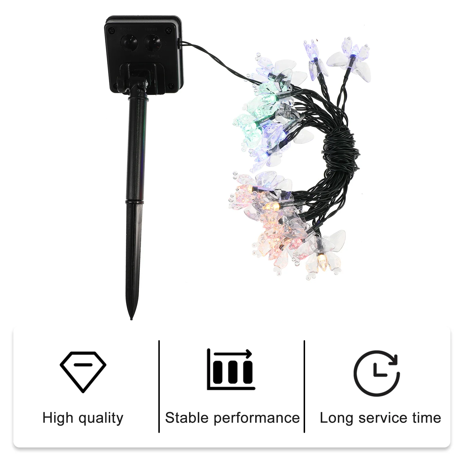 

1Pcs Solar Hanging Lantern LED Butterflies Shape Lights 20 Lamp Beads for Garden Wedding Home Decoration Solar Hanging Lantern