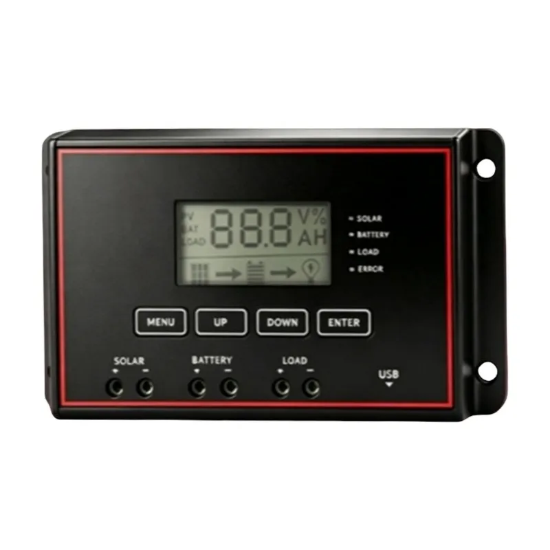 ABAE-For Lithium And Lead-Acid Battery Support- 30A Solar Charge Controller(12V/24V), PV Panel Charge& Discharge Management Unit