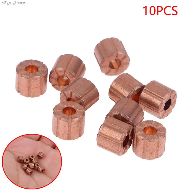 NEW 6 Styles 10pcs Copper Base Powder Metallurgical Parts Powder Metallurgy Oil Bushing Porous Bearing Sintered Copper Sleeve