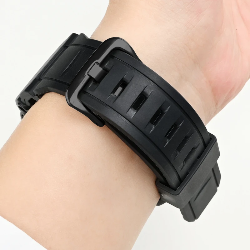 For CASIO G-SHOCK GW-9400/G-9300 Resin TPU watch strap Specialized interface wristband Stainless steel buckle Watch accessories