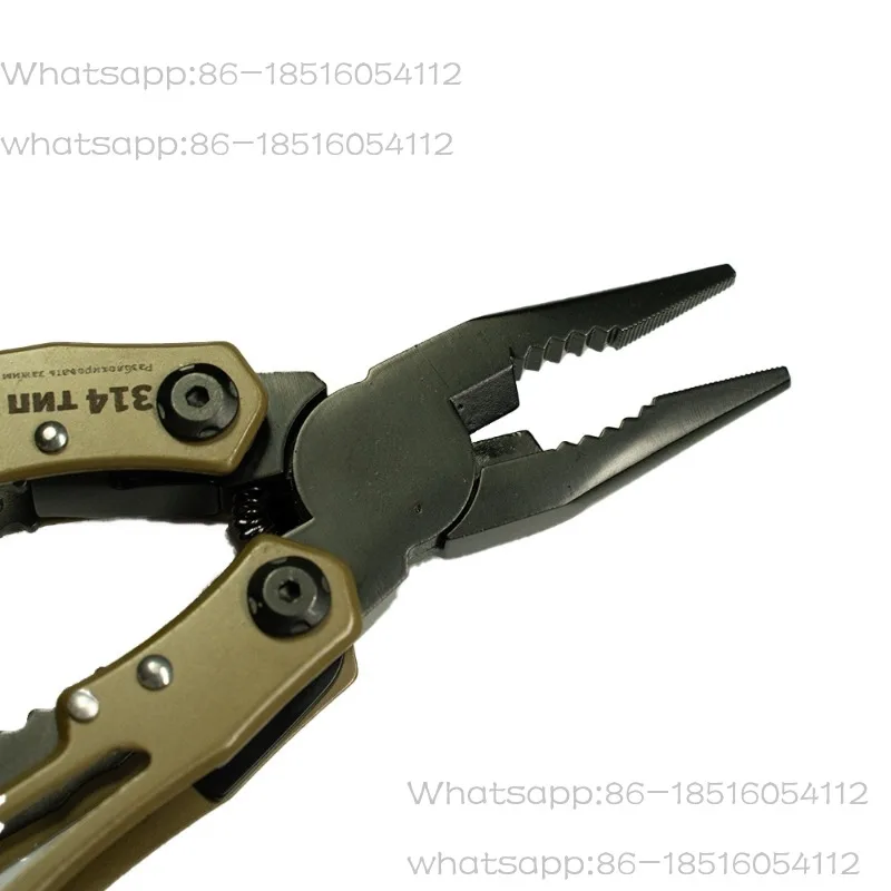 Multifunctional tool pliers Outdoor folding pliers EDC Tactical tool  Original public hair