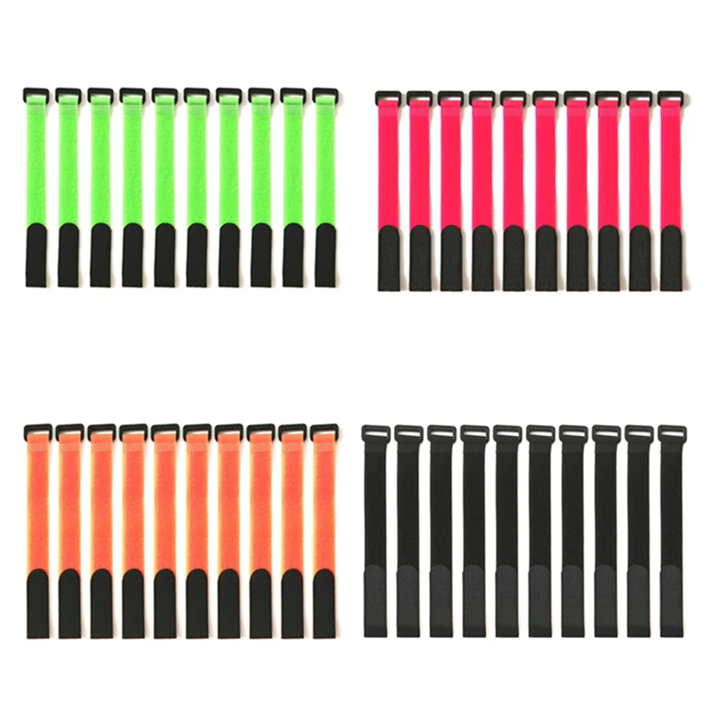 10Pcs/Set Velcro Ti…