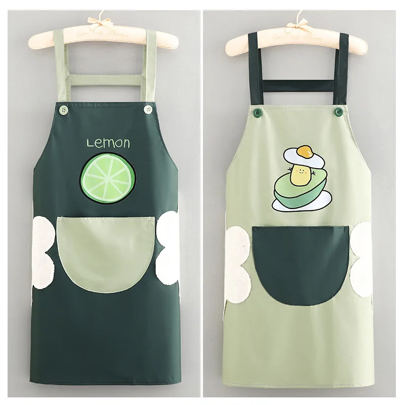 

Stylish Minimalist Women’s Apron: Waterproof, Oil-proof, Cute Japanese-Korean Style, Ideal for Kitchen & Photography
