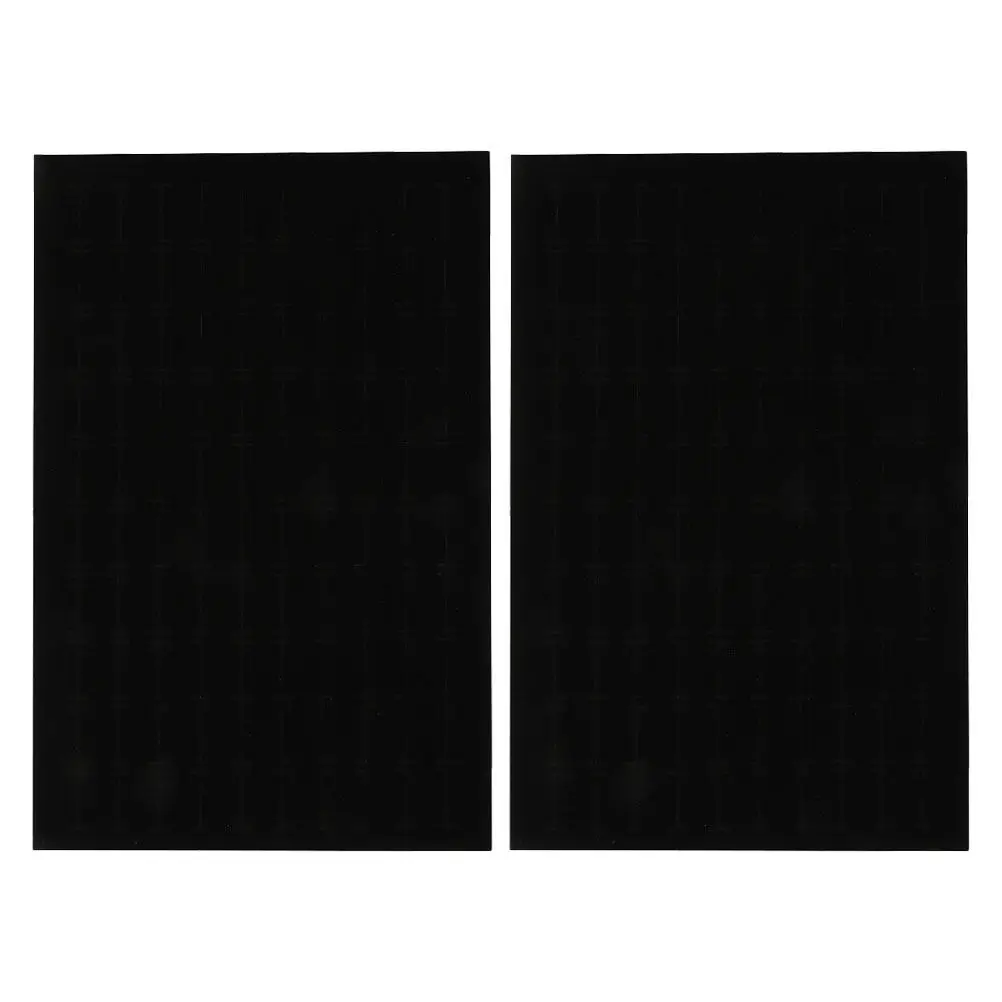 

2 шт. мягкие губчатые вставки для ювелирных изделий: подушечки для колец и серег, для демонстрационных лотков, органайзеров для шкатулок, элегантных витрин и хранения