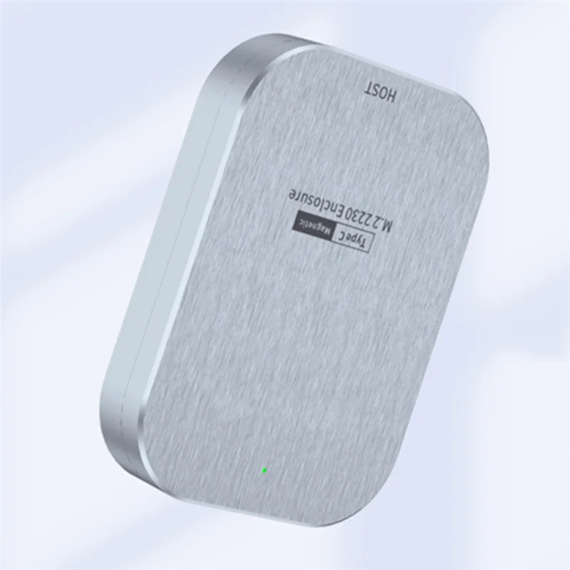 JABS-磁気 M.2 Nvme 2230 SSD ケース Type-C 外部エンクロージャ外部エンクロージャハードドライブディスクボックス携帯電話用