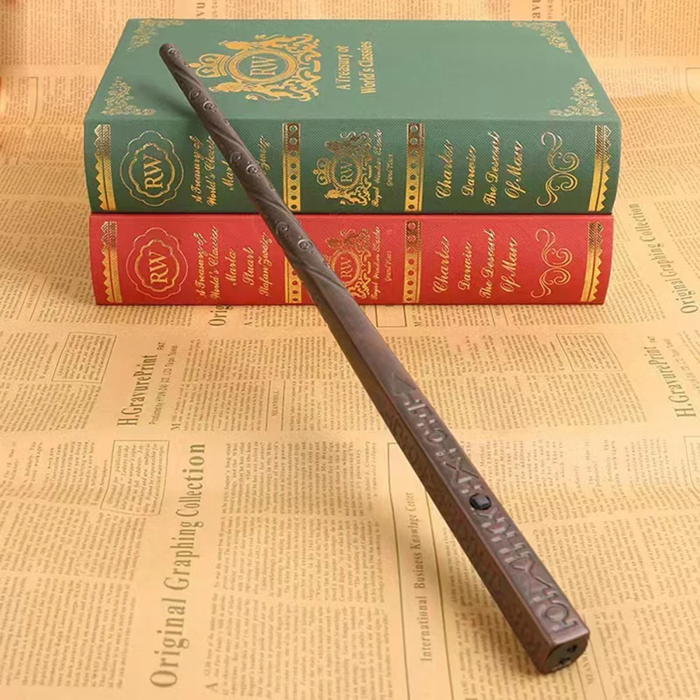 Harry Wizard Magic Fire Shooting Wand Hermione Dumbledore Sirius Snape Magical Wand for Kids Toys Halloween Cosplay Gifts