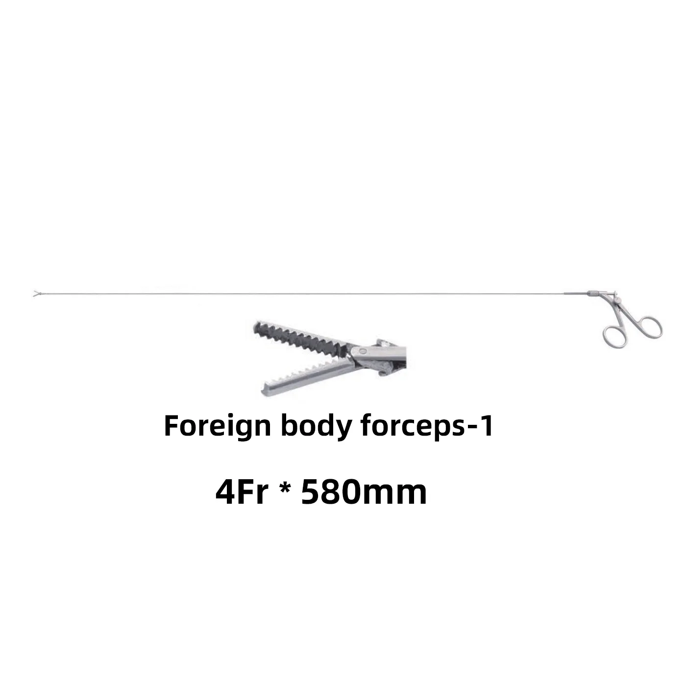 Urological Instruments Biopsy Forceps Ureteroscope Foreign Body Forceps 5Fr*580mm 4Fr*580mm Rigid Soft Urinary Forceps