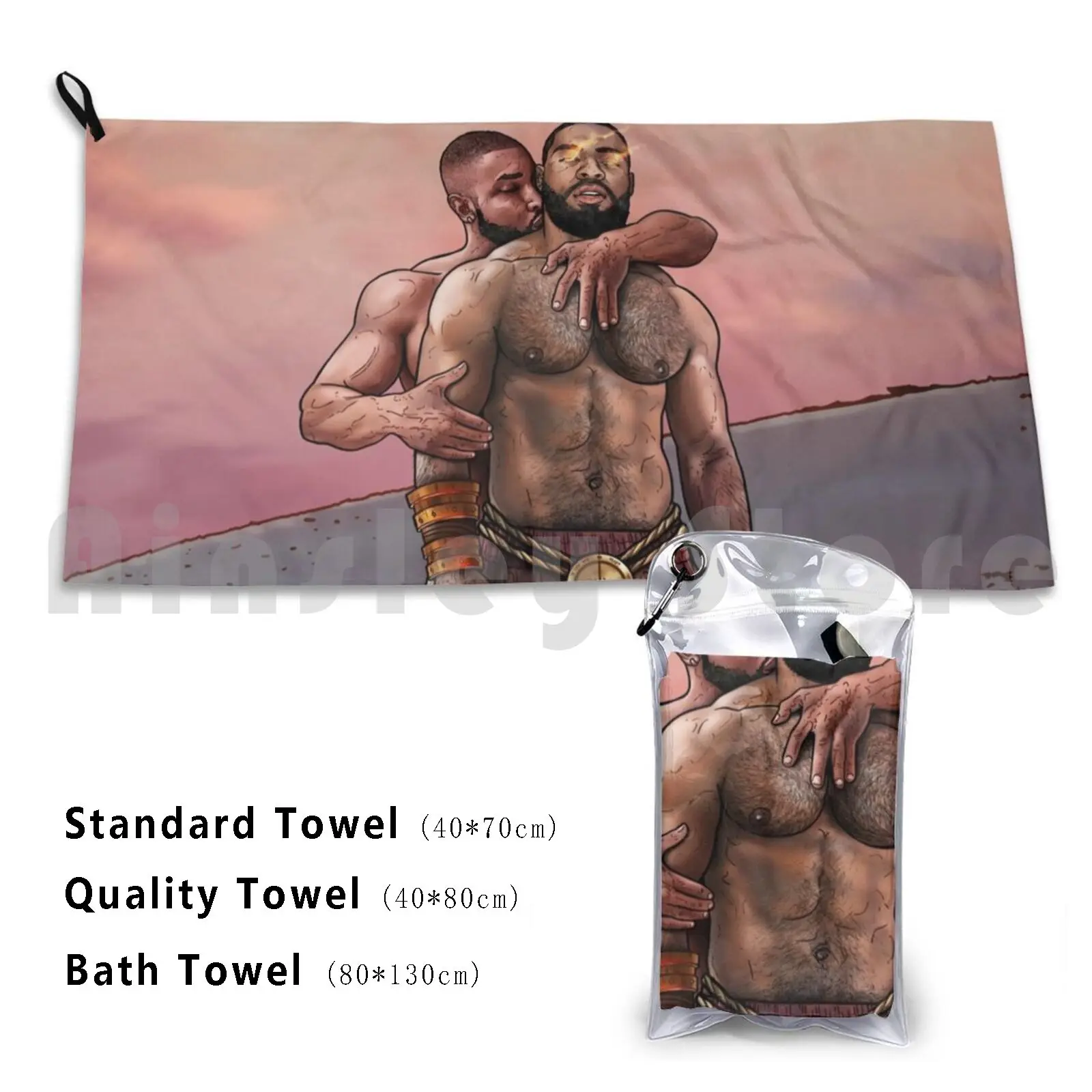 Towel The Unburnt 315 Art Love Men Guys Art