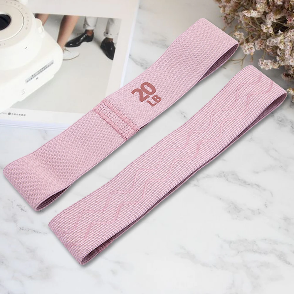 2PCS/1PC Hip Resistance Bands Anti-Slip Stretch Fitness Strips Glute Thigh Elastic Bands Pilates Hip Circle Yoga Gym Equipment