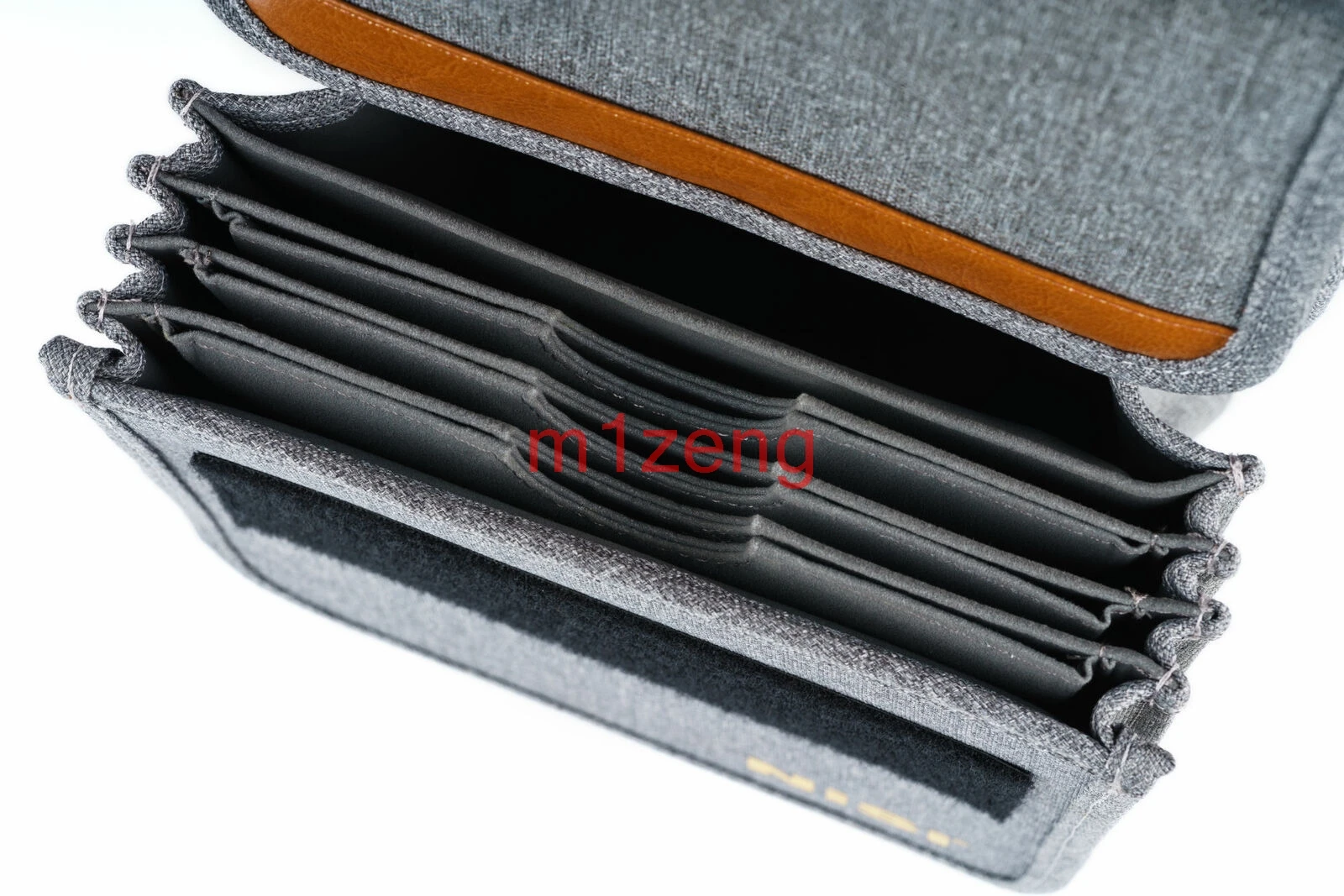 8 pockets 150mm square Lens Filter pouch storage case bag cover box For holds 150*150mm 150*170mm filter and S5/Q filter holder