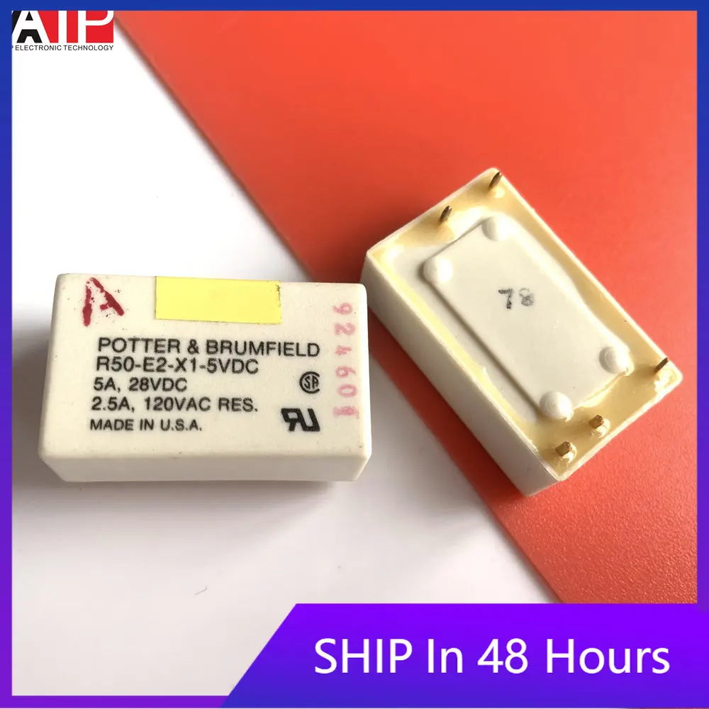 

1PCS original imported spot R50-E2-X1-5VDC gold-plated foot relay 5V genuine welcome to consult and order.