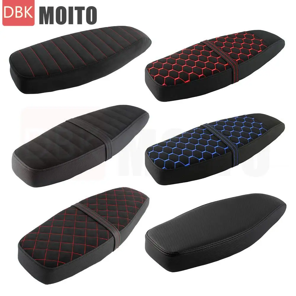 

Motorcycle Black Soft Seat For Simson S50 S51 S70 Driver Passenger Seat Cushion Accessories Rear Flat Bench Seat Cushion