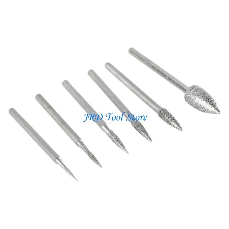 A2UD 1-6MM مُركبة مغلفة بالماس مدبب من أجل نطق إبرة الرأس