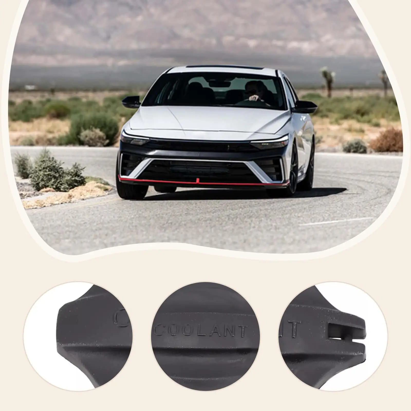 Tappo del serbatoio di espansione del troppopieno del radiatore Tappo del serbatoio di espansione del troppopieno del serbatoio del liquido di raffreddamento 25440-3S000 Camion del radiatore