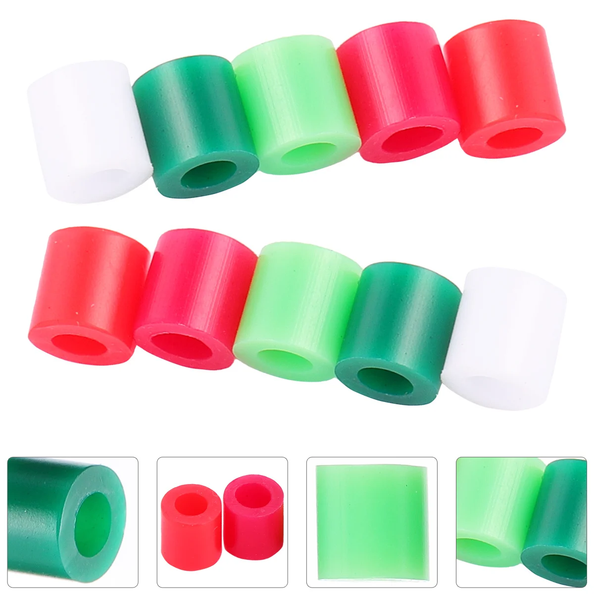 2500 szt. klejących koralików dla dzieci do projektów DIY, zestaw edukacyjny, zabawna gra edukacyjna, materiały do dekoracji świątecznych