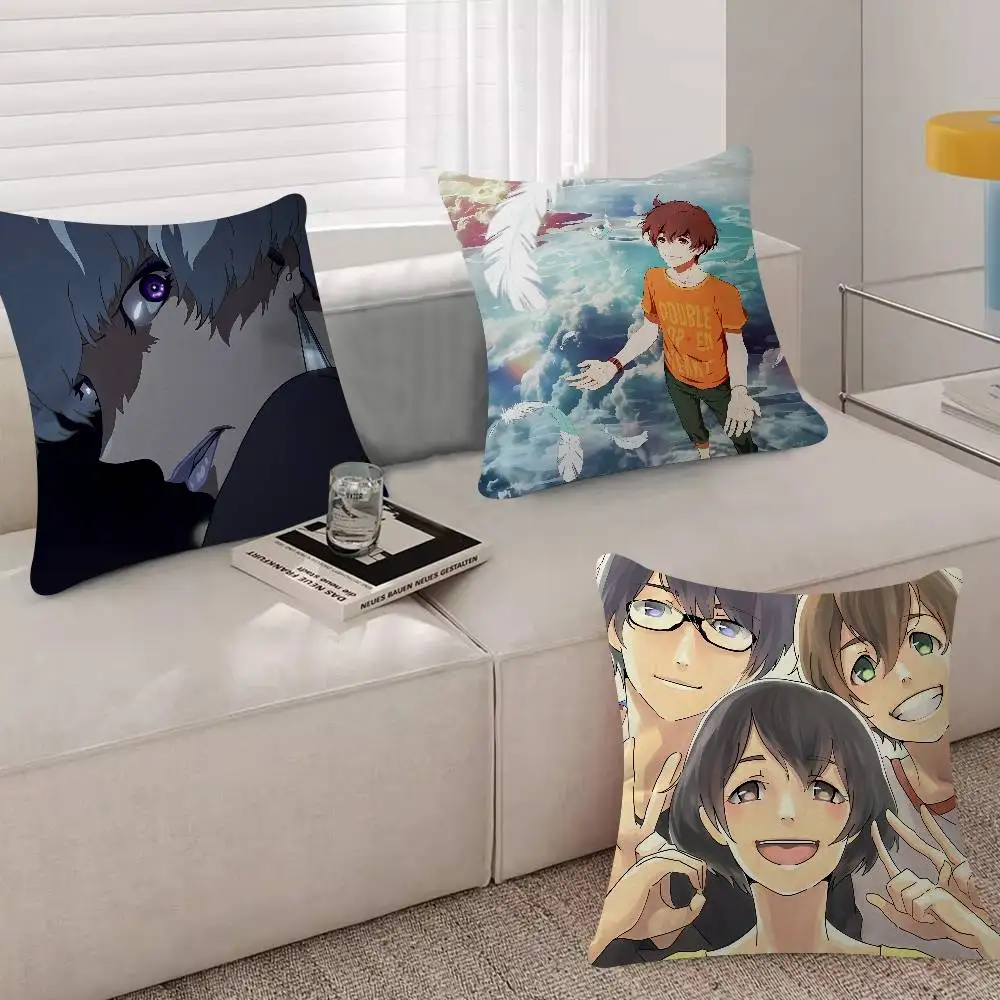 Anime Terror In Resonance Mini 45*45cm Cushion Cover Pillow Cover Decor Pillowcase Home Pillowcase For Couch Pillow