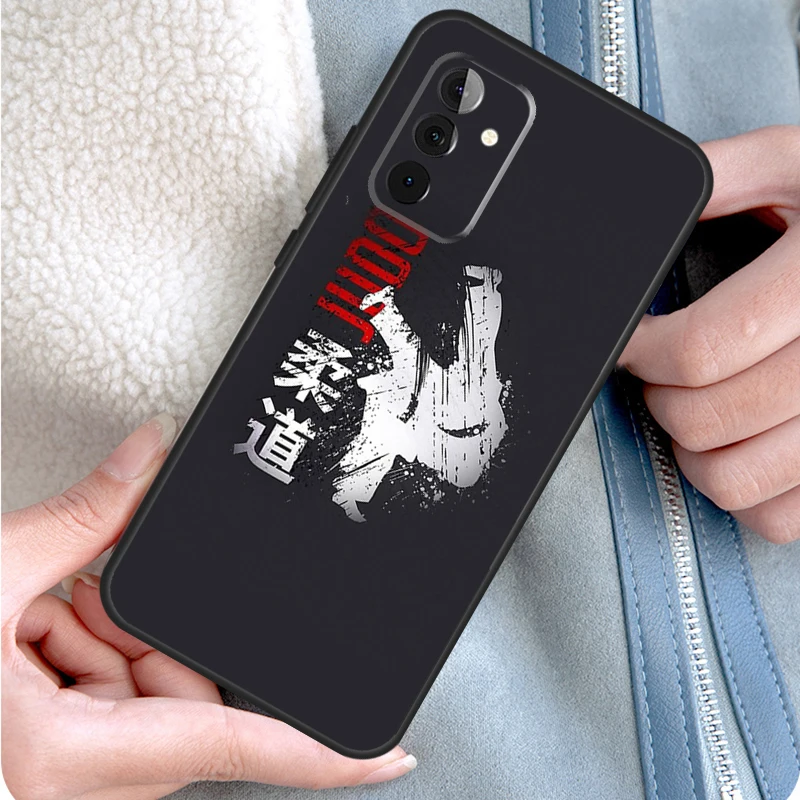 Janpan Judo Phone Case For Samsung Galaxy A52 A32 A12 A14 A34 A54 A51 A71 A53 A33 A13 A15 A25 A35 A55