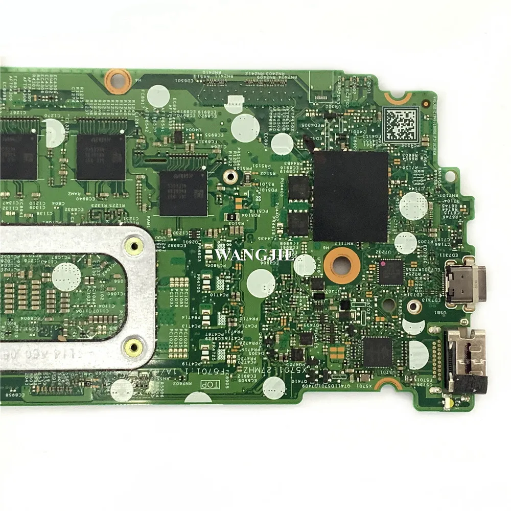 CN-0PKNWK 0HF90F 0PKNWK Para Dell Inspiron 7391 2-em-1 Laptop Placa-mãe 18844-1 i5-10210U 8GB 100% Completamente Testado